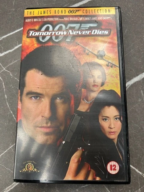 James Bond 007 Tomorrow Never Dies VHS - 1997 - Pierce Brosnan - Image 1 of 1