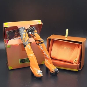 Rainbow High Mini Zubehör Studioschuhe Mohnstiefel orange - Bild 1 von 7
