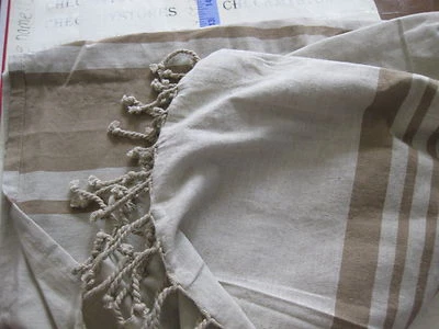 NUEVO KOLKATA Peshtemal Toalla Algodón Toalla Spa Manta Turca 40"x70" MULTIUSO Foto 1 de 4