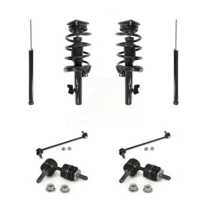 Front Rear Complete Strut Shock & Sway Bar Link Kit 8 PCS For Volvo S40 C30 V50 - Picture 1 of 7