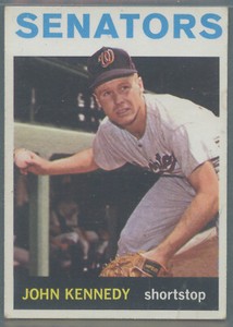 1964 Topps #203 John Kennedy Washington Senators Rookie
