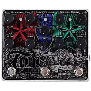 Electro-Harmonix Tone Tattoo Analog Delay, Chorus, and Distortion Effects Pedal - Picture 1 of 5