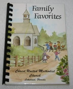 Vintage CHRIST UNITED METHODIST CHURCH Lakeland Florida COOKBOOK Recipes Food - Picture 1 of 4