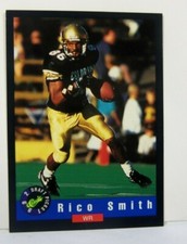1992 Classic Draft Football Picks #82 Rico Smith RC Colorado Buffaloes