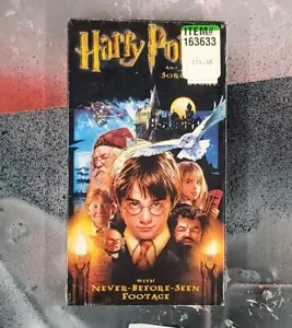 2002 New Sealed w/ Watermark Harry Potter and the Sorcerers Stone VHS 1301 - Foto 1 di 2