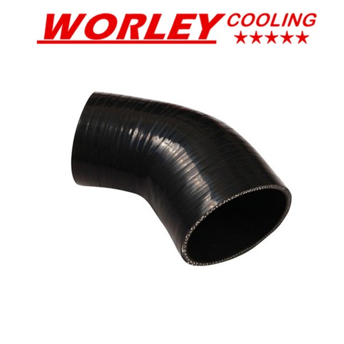 4PLY Silicone Joiner 135 Degree Elbow Intake Hose 51mm To 64mm 2" - 2.5" Black E - Foto 11