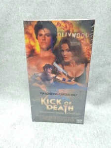 Kick of Death (VHS) David Heavener VERY RARE Screening Screener New Sealed - Picture 1 of 10