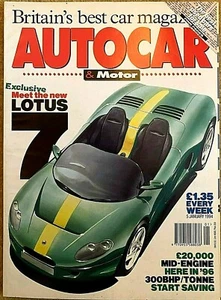 AUTOCAR MAGAZINE 05-JAN-94 - Audi S2 Coupe, Honda Civic VEi, Mercedes E300D W124 - Picture 1 of 2