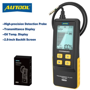 Transmission Fluid Tester Digital Auto Check Gearbox Oil Quality Temp Detector - Picture 1 of 16