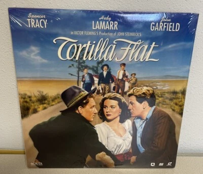 Tortilla Flat Laserdisc LD Spencer Tracy Hedy Lamarr John Garfield SEALED Foto 1 de 4