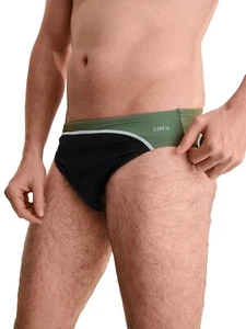 Costume da bagno uomo costume da bagno uomo di Lisca 047275 taglia S-XXXL blu e nero - Foto 1 di 9