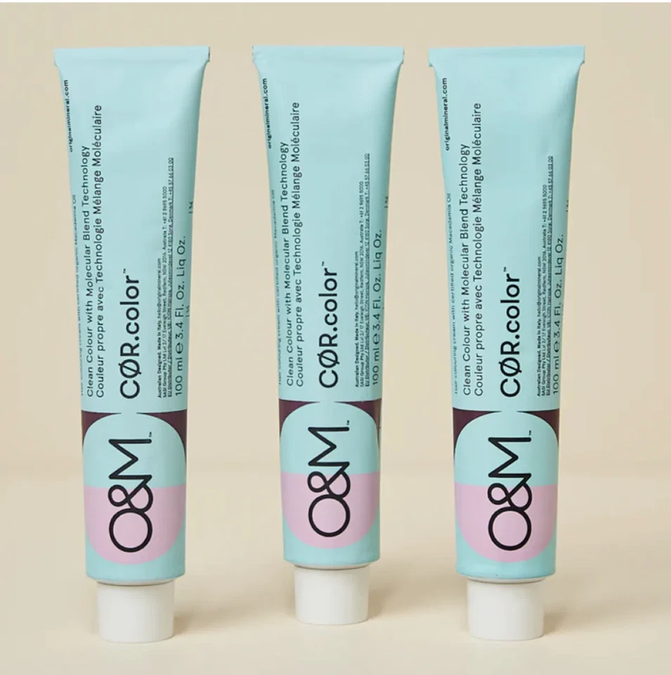 O&M Cor.color PERMANENT HAIR COLOUR O AND M CLEAN COLOUR 100ML
