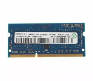 DDR3 4GB RAM RAMAXEL 204Pin Laptop SODIMM 1.35V PC3L-12800S 1RX8 MHz Memory 1600 - Picture 1 of 4