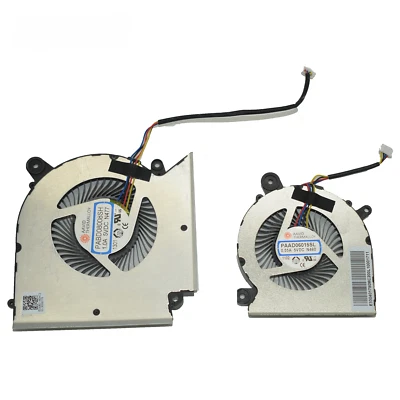 PAAD06015SL N477 N460 New For MSI GF66 GL66 MS-1583 CPU GPU FAN DC5V 1.0A 0.55A - Image 1 of 2