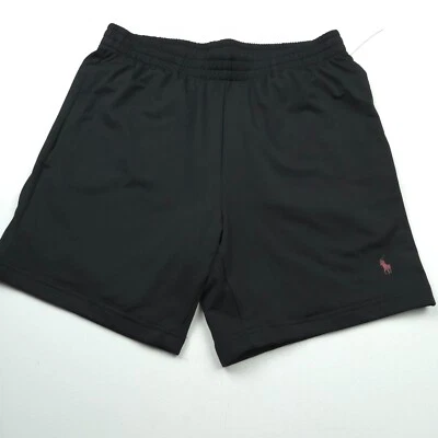NEW POLO RALPH LAUREN SHORTS -S BLACK RED PONY 2-IN-1 LOUNGE GYM RUNNING WORKOUT - Image 1 of 4