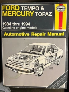 Haynes Repair Manual 1418 Ford Tempo/Mercury Topaz 1984-1994 - Bild 1 von 1