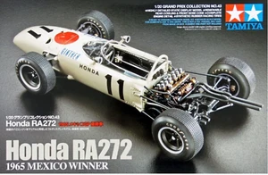 Tamiya Honda RA272 1965 Mexico Winner Kit Montaggio 1/20 #20043 - Foto 1 di 5