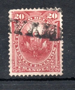 PERU, CLASICO DE 20 CTS. CARMIN, MATASELLOS DE HUANUCO - Picture 1 of 1