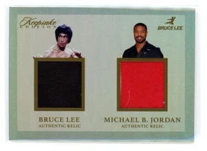 BRUCE LEE & MICHAEL B. JORDAN Keepsake Kaleidoscope Edition #255 *DUAL RELIC - Picture 1 of 2