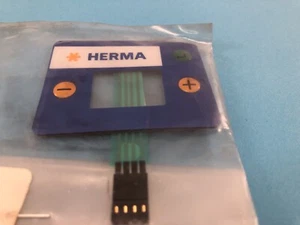 WEBER T1058048 FOIL KEYPAD DISPLAY / HERMA 31689. **NEW** In Sealed Bag - Picture 1 of 6