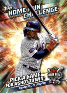 Francisco Lindor 2024 Topps Series 1 Home Run Challenge HRC-16 New York Mets - Bild 1 von 2