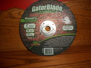GatorBlade Masonry Wheel 7x 1/8 x 5/8 Type 1, 9640 cutoff wheel for circular saw - Picture 1 of 1