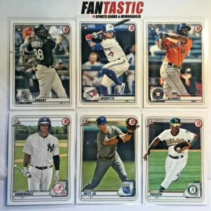 2020 Bowman Prospect & Veteran PAPER BASE You Pick inc RC & 1st Bowman's - Picture 1 of 3