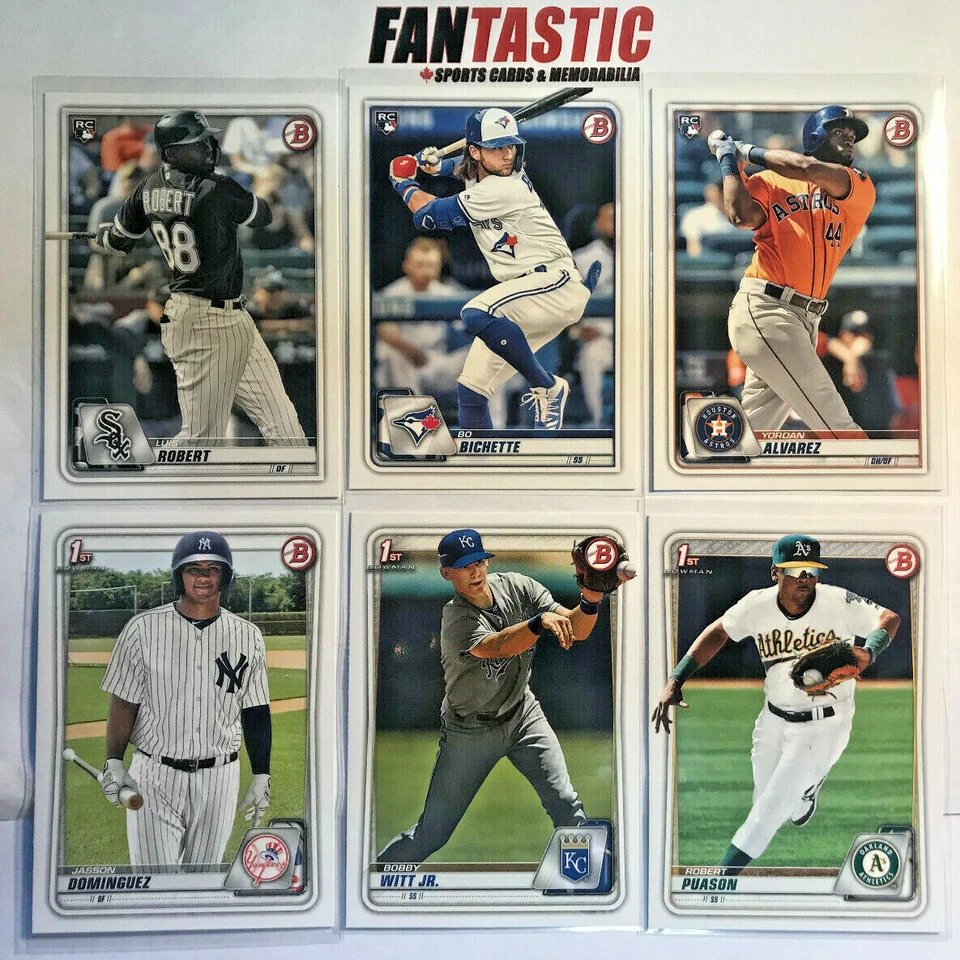 2020 Bowman Prospect & Veteran PAPER BASE You Pick inc RC & 1st Bowman's - Image 1 of 1