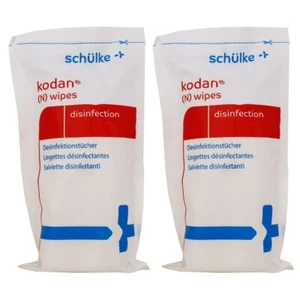 Schülke kodan (N) wipes Nachfüllpackung 2 x 90 Tücher für Desinfektion Set - Bild 1 von 2