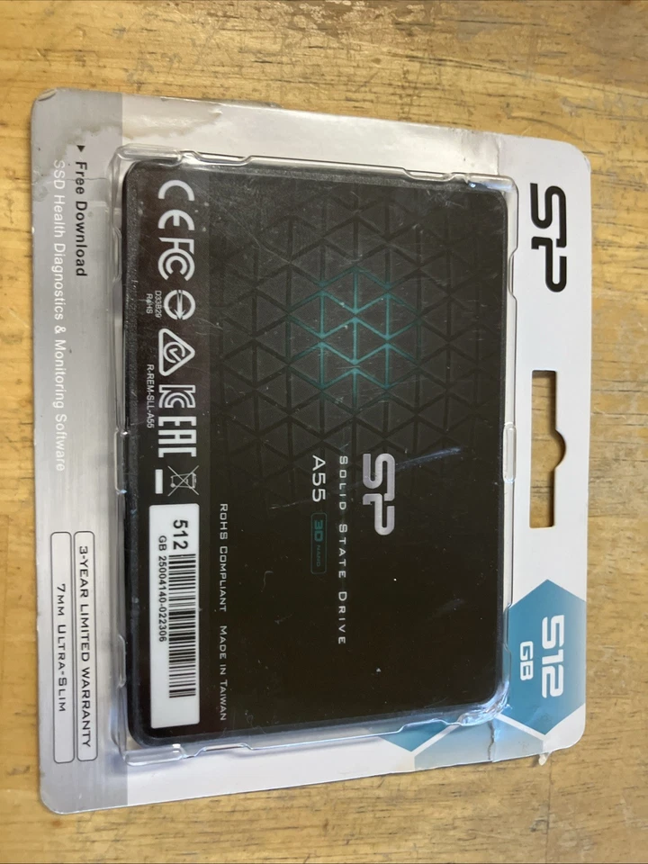 SP SOLID STATE S60 512GB 2.5" SATA III SSD HARD DRIVE #107323# - Image 1 of 1