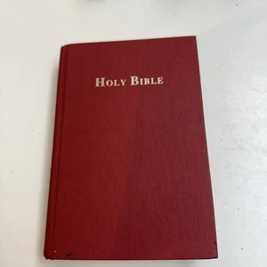 Vtg 1971 Holy Bible Revised Standard Version Red  Edition Cokesbury - Imagen 1 de 20