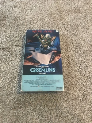 VTG Gremlins (VHS, 1985) - Horror Comedy - Joe Dante Steven Spielberg Cassette - Image 1 of 4