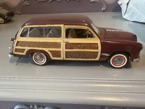 Franklin Mint 1949 Ford Woody Wagon 1:24 Scale READ - Picture 1 of 11