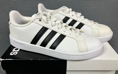 NUEVO Adidas CF Advantage AW4287 Blanco/Negro Hombres Talla 9 Zapatos Tenis *Leer* Foto 1 de 4