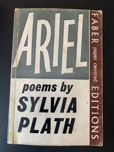 Sylvia Plath Ariel First PB Edition 3rd Impression 1971 Ex library - Picture 1 of 7