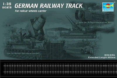 FALLER Trumpeter 750213 1/35 Deutsche Eisenbahnschien