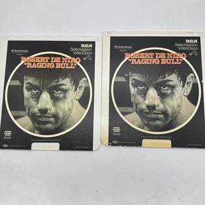 Raging Bull Part 1 and 2 (1980) Vintage CED Videodisc TESTED WORKING - Bild 1 von 2