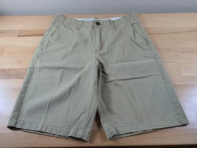 Pantalones Cortos Chinos American Eagle Para Hombres LONGBOARD Beige Caqui Medida 32 x 11" Entrepierna Foto 1 de 4