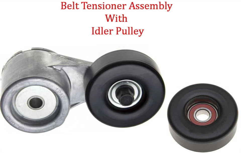 Belt Tensioner & Idler Pulley Fits:AM General Chevrolet GMC Oldsmobile 1987-1996 - Image 1 of 3