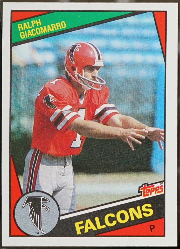 1984 Topps Football Ralph Giacomarro #214 EX - Image 1 of 1