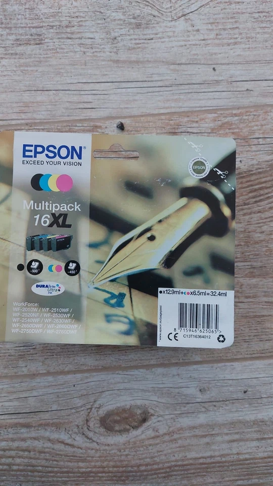C13T16364012 C13T16364010 Epson Penna e Cruciverba Serie 16 XL, Multipack - Immagine 1 di 1