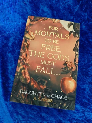 **RARE PROOF** Daughter Of Chaos by A. S. Webb ARC - VERY GOOD! - Image 1 of 4