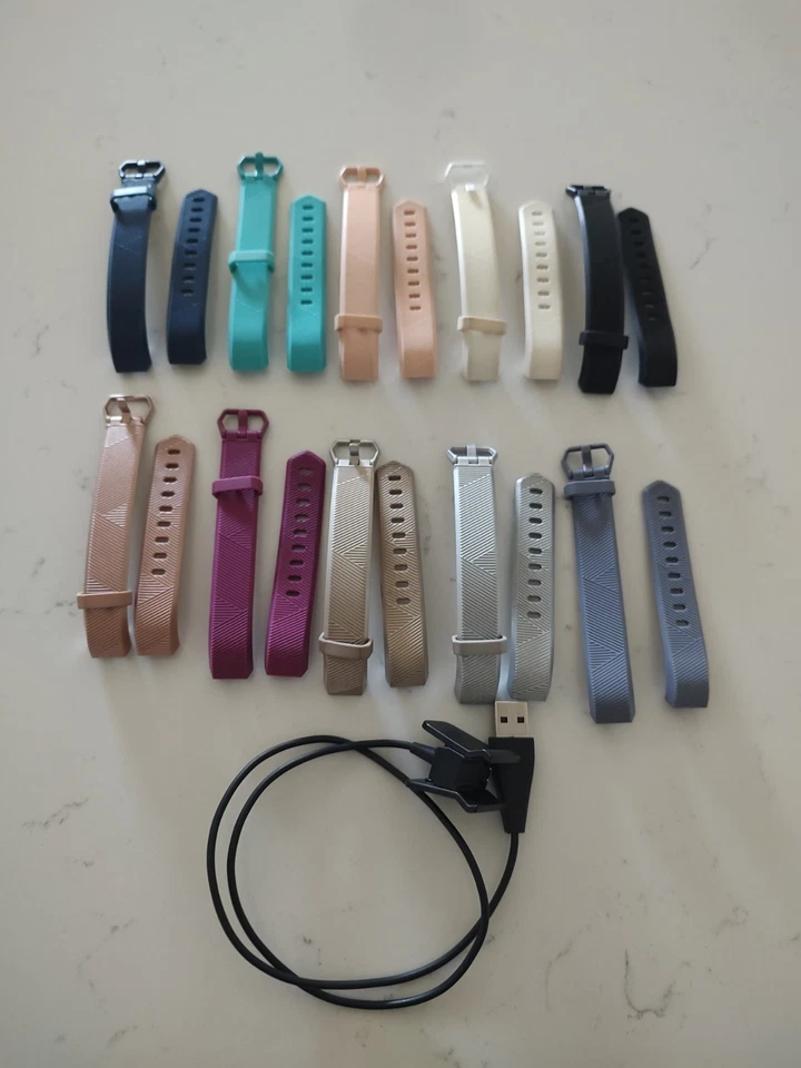 Fitbit Alta HR Bands, 10 pack with charger - Image 1 of 1