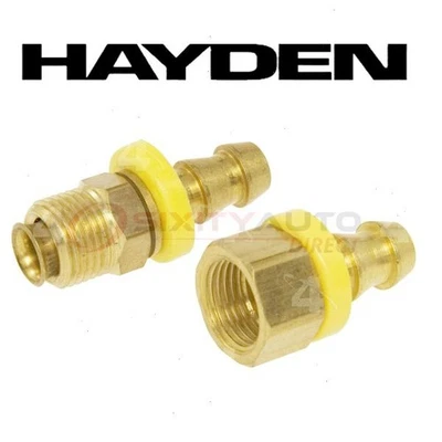 Hayden Oil Cooler Line Connector for 1991-1994 Chevrolet Commercial Chassis md Foto 1 de 4
