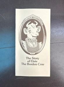 The Story of Elsie ~ The Borden Cow ~ 20 Seiten Vintage Booklet - Bild 1 von 4