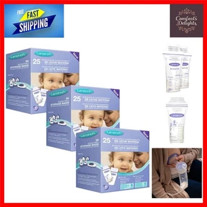 Pre-Sterilised Breast Milk Storage Bags - Leak-Proof & Safe 180ml Containers - Picture 1 of 10