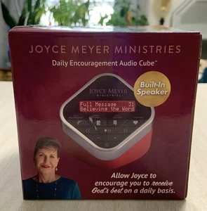 JOYCE MEYER Ministerios Aliento Diario Palabra de Dios Audio Cubo Altavoz Incorporado - Imagen 1 de 10