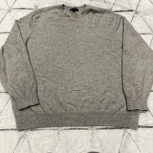 Lands End Sweater 100% Cashmere Mens Size XL Classic Preppy Luxury Comfy Cozy - Picture 1 of 7