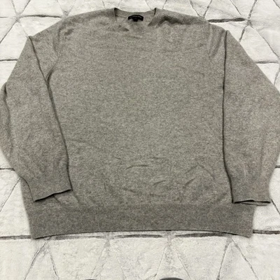 Lands End Sweater 100% Cashmere Mens Size XL Classic Preppy Luxury Comfy Cozy - Image 1 of 4