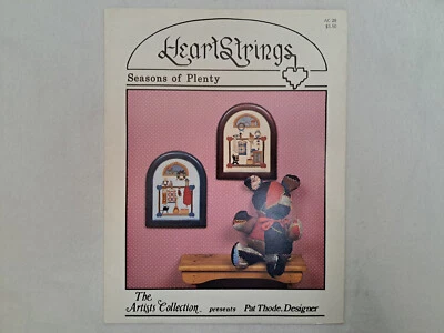 Heartstrings Cross Stitch Leaflet - Seasons of Promise (Autumn/Winter) #AC-28 - Image 1 of 4